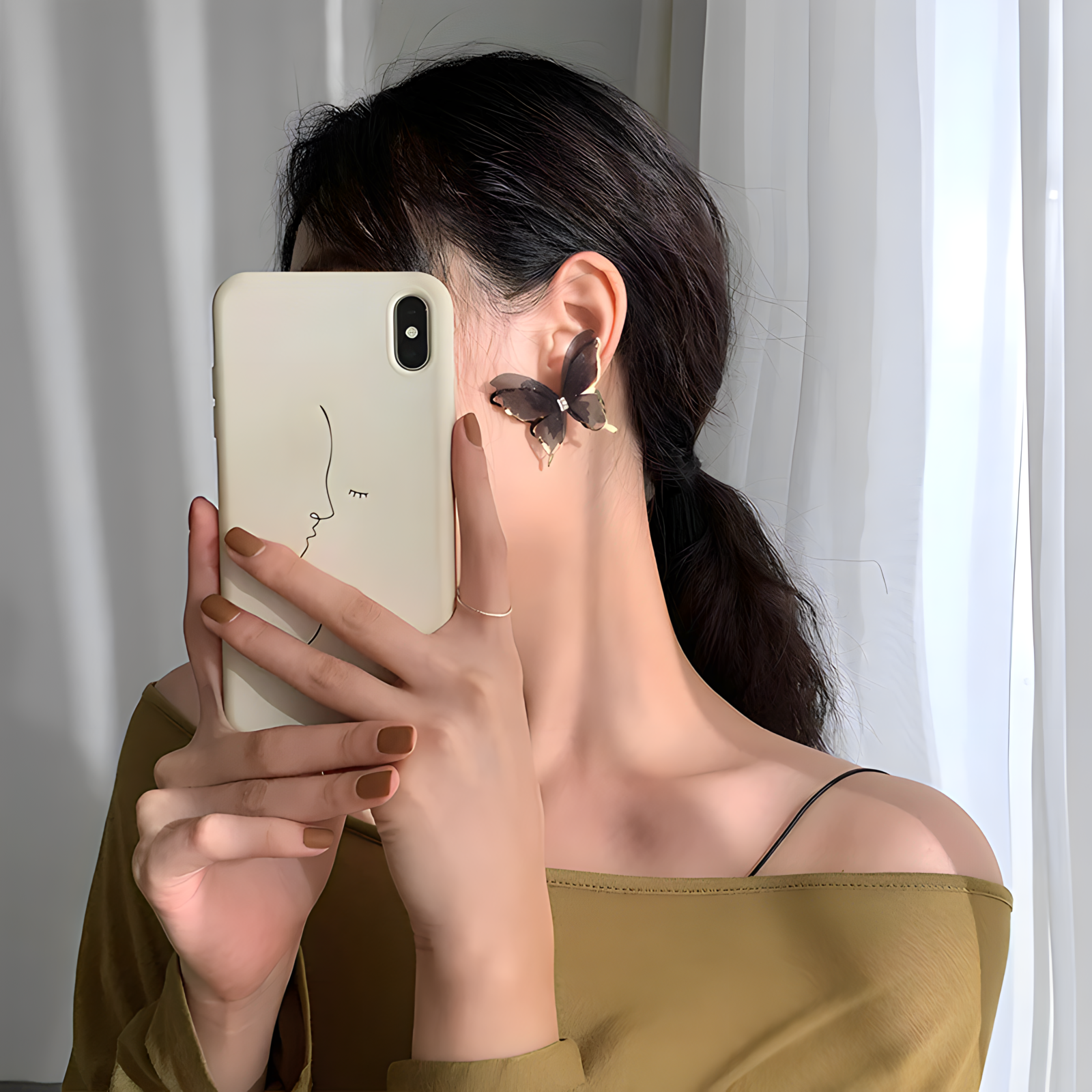 Aretes Butterfly