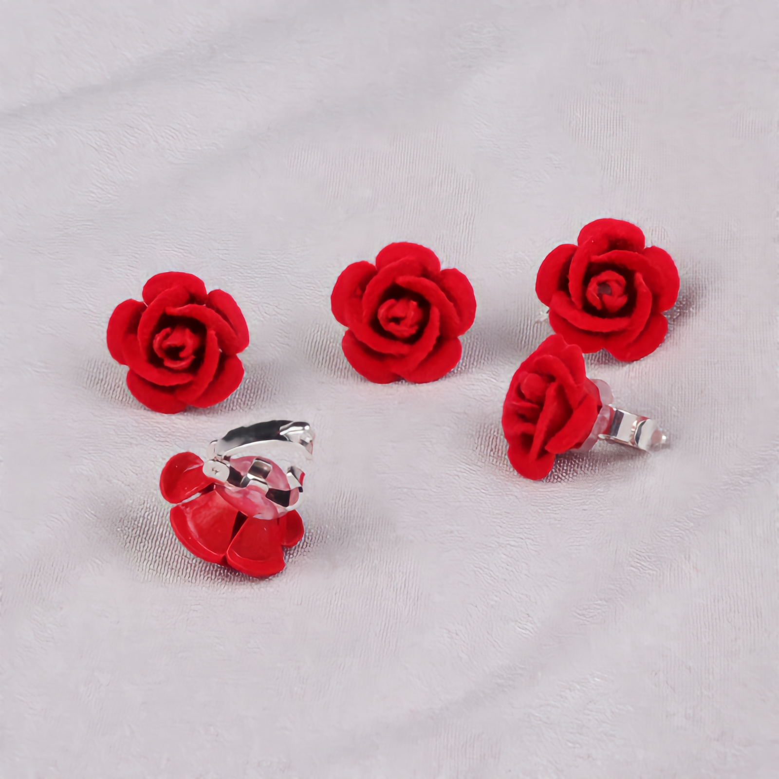 Set de 10 Ganchitos Rosas